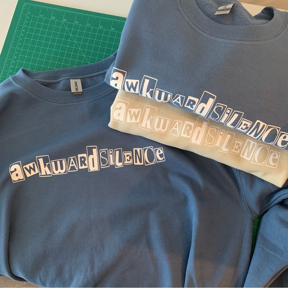 AWKWARD SILENCE | Unisex Crewneck Sweatshirt